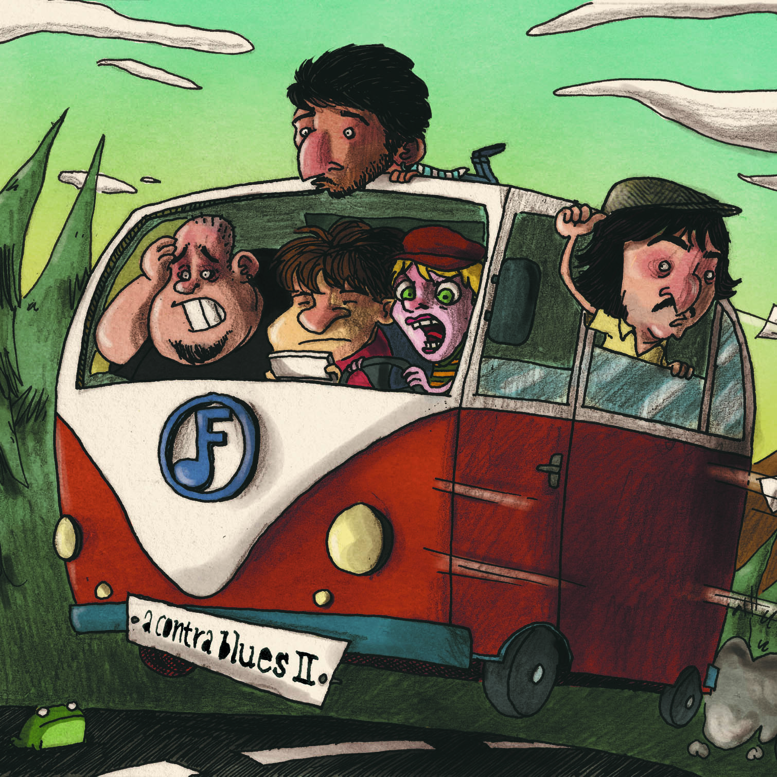 Letras A Contra Blues II